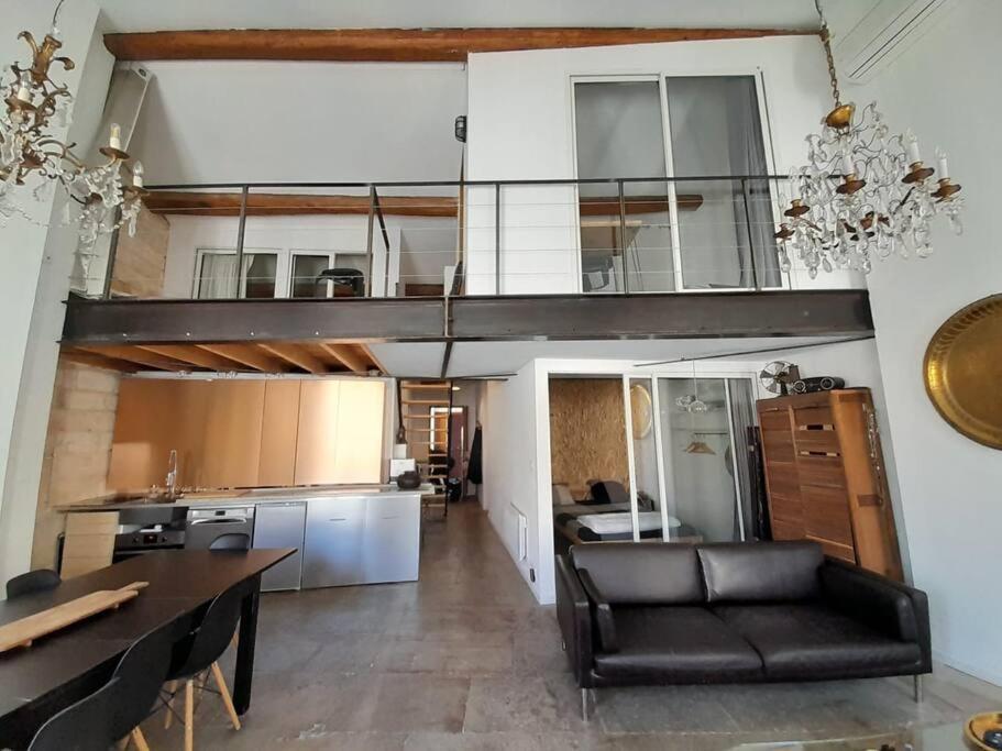 Loft Coeur Historique Montpellier Lägenhet Exteriör bild